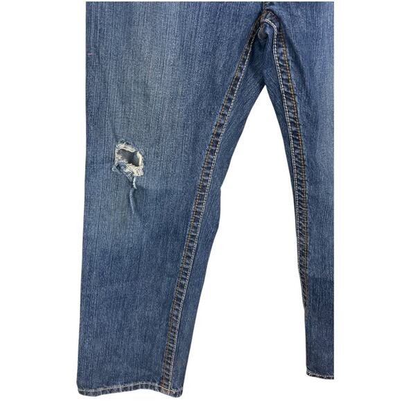 Ariat Mens FR M3 Loose Jeans Cat 2 Flame Resistant Distress 36x30 - Picture 2 of 14